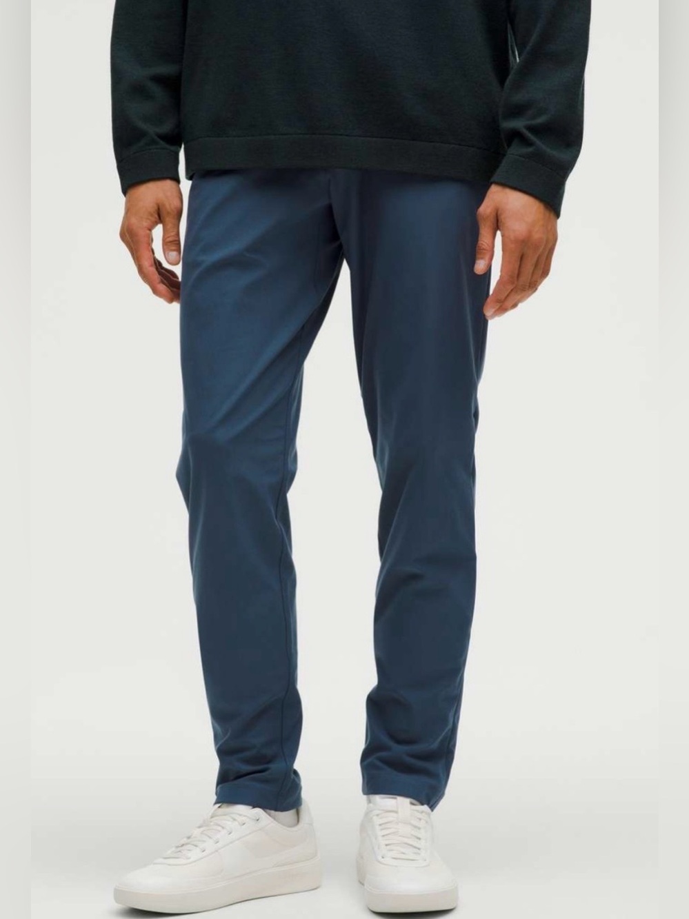 Lululemon ABC Slim-Fit Trouser 30"L *Warpstreme Size 32 Iron Blue